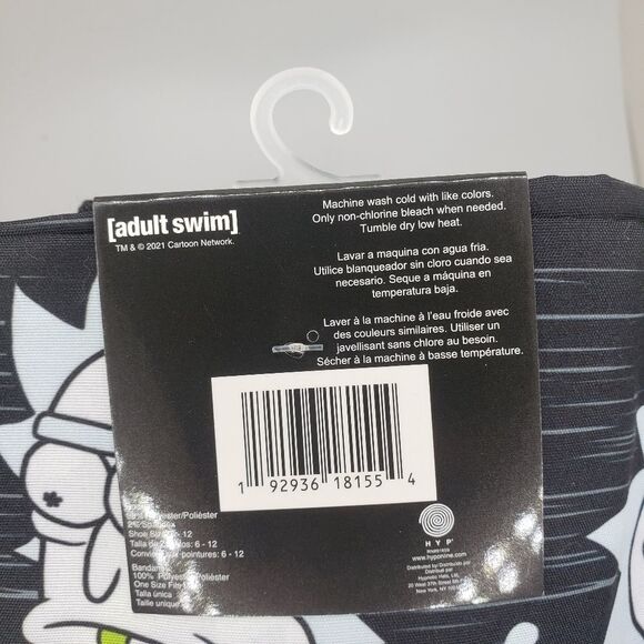 Rick and Morty crew socks with matching bandana - Picture 4 of 4